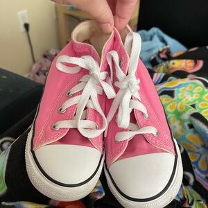 Converse Pink High-Top Sneakers
